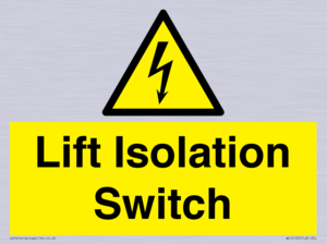 Lift Isolation Switch